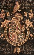 COUSTENS, Pieter Coat-of-Arms of Anthony of Burgundy df oil painting